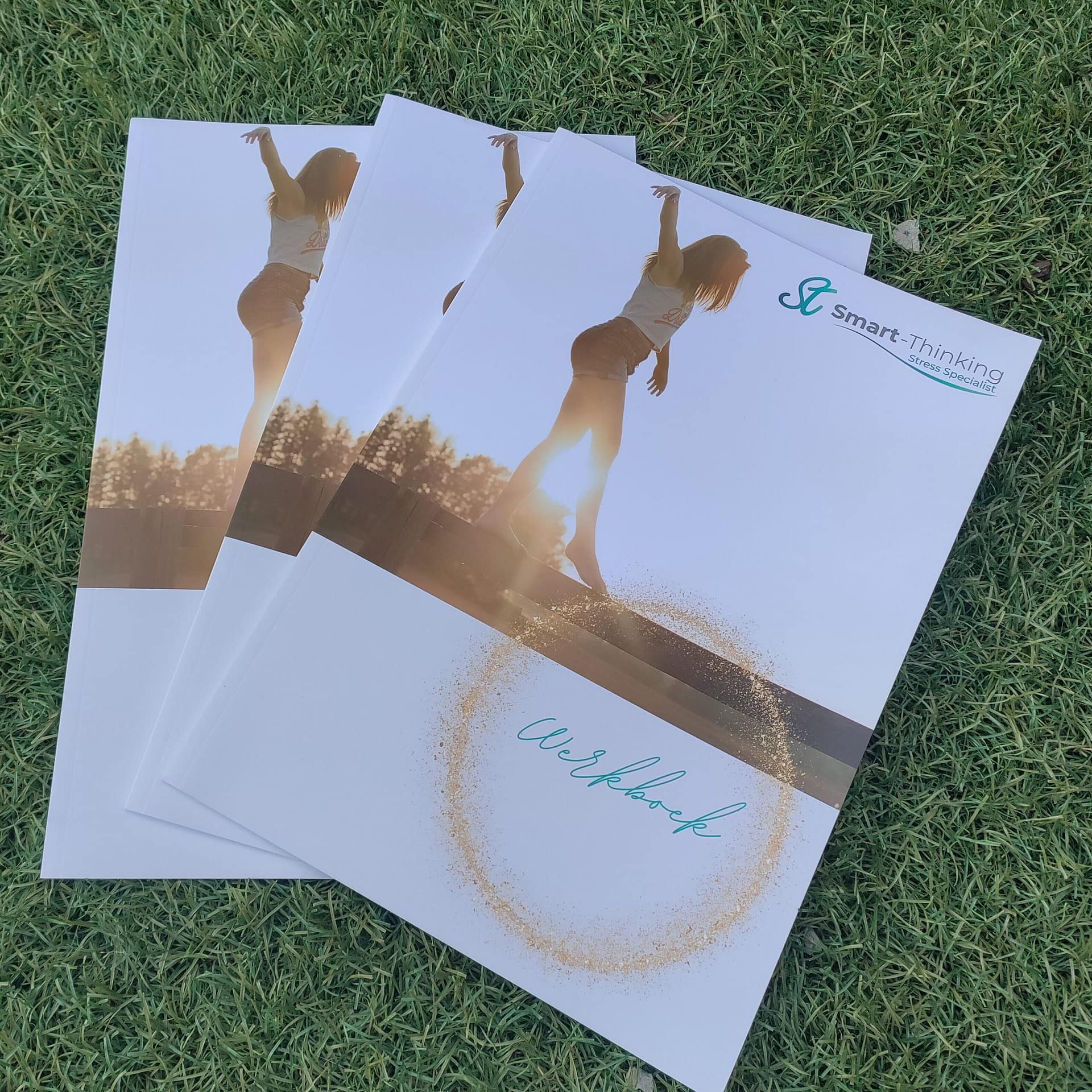 Werkboek digitale cursus: Op een gezonde manier omgaan met stress van Smart-Thinking, jouw stress specialist